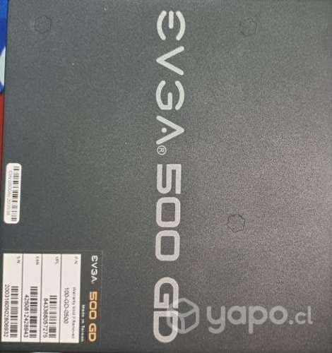 Fuente de poder EVGA 500GD