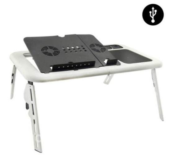 Mesa Plegable Para Notebook Con 2 Ventiladores, Mu