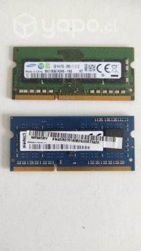 Ram de 2 y 4gb