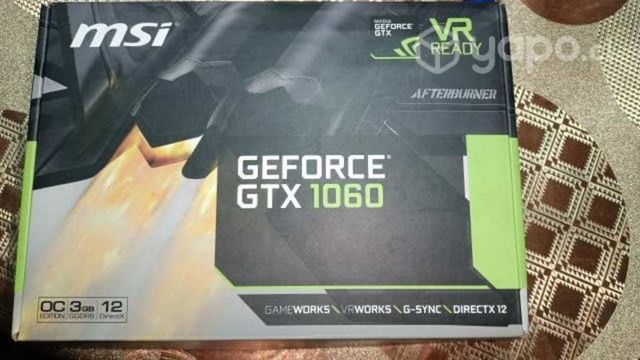 Geforce GTX 1060 3GB MSI
