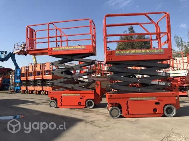 Jlg Genie plataformas tijeras y brazos alzahombres