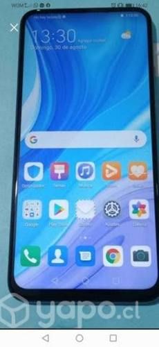 Celular huawei y9 s con detalle pero no a afectar
