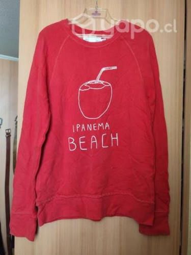 Poleron rojo Ipanema h&m