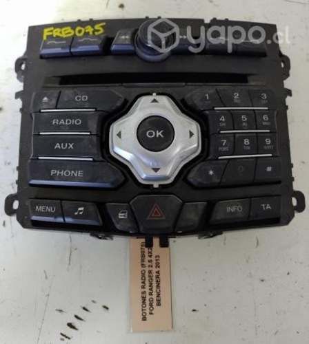 Botones Radio (FRB075) Ford Ranger 2.5 4x2 Benc