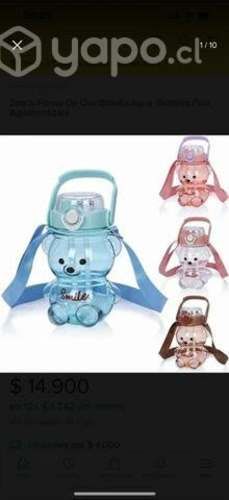 Botellas ositos motivacionales 1litro