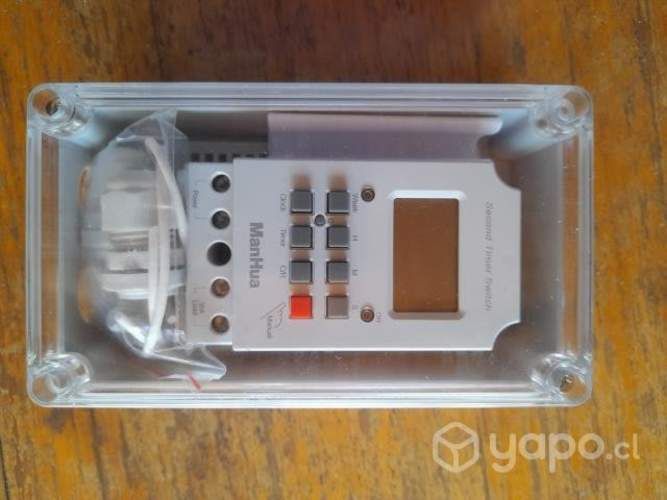 Temporizador digital impermeable 30A