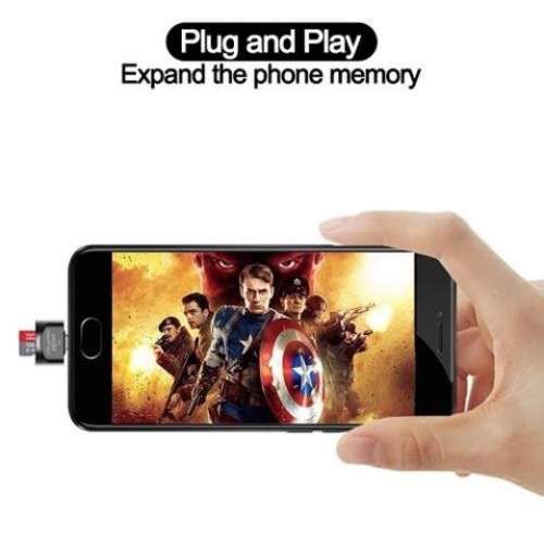 Adaptador Tipo C a Lector Tarjeta de Memoria Micro