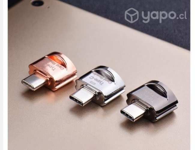 Adaptador Tipo C a Lector Tarjeta de Memoria Micro