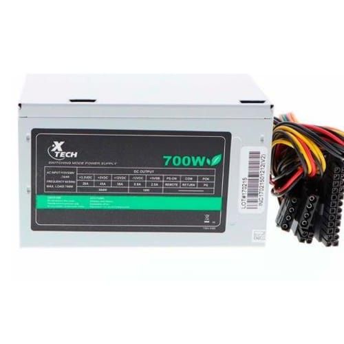 Fuente de poder XTECH 700W ATX 8cm 5-pin