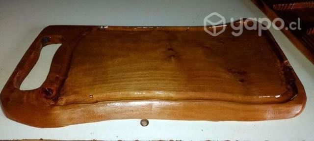 Tablas de madera vitrificada