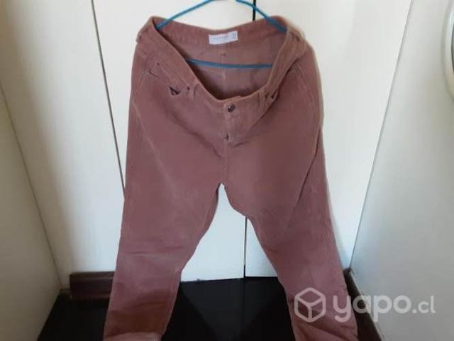 Jeans rosados TOPSHOP, estilo &quot;Mom&quot;