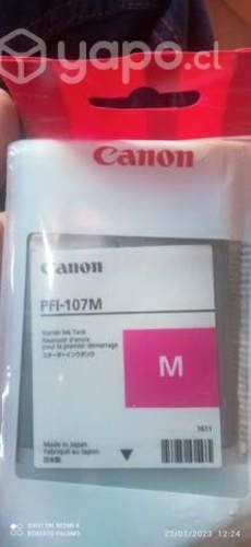 Tinta canon pfi 107m magenta original