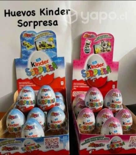 Llegaron Huevitos Kinder Sorpresa