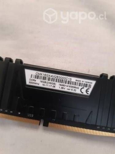 Ram ddr4 corsair vengance 3000mhz8gb