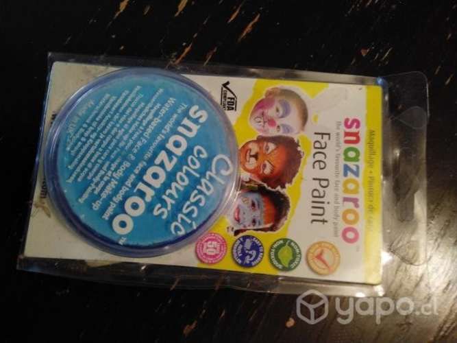 Pintura facil Snazaroo 18 ml cada una