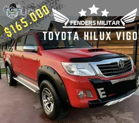 Fenders militar toyota hilux vigo