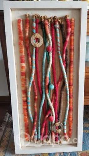 Cuadro tipo telar original