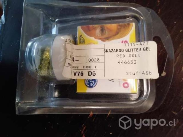 Glitter metalico y punturas faciales Snazaroo