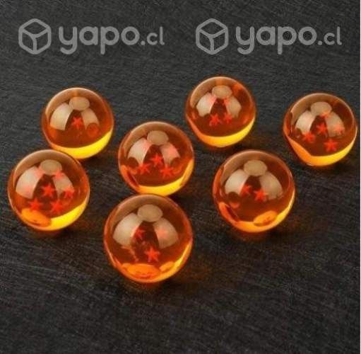 Set en Caja de 7 Esferas de Dragón Ball de 3,5 cm