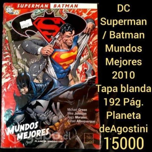 ECC DC Superman Batman Mundos Mejores