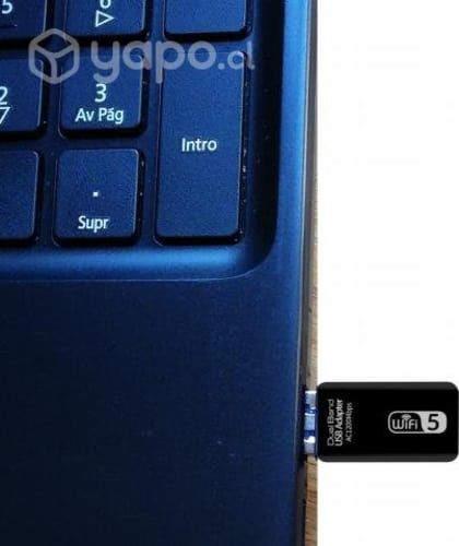Adaptador USB Wifi 2.4G y 5G (1200mbps)