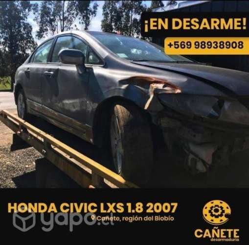 Sinóptico Honda Civic LXS 1.8 2007