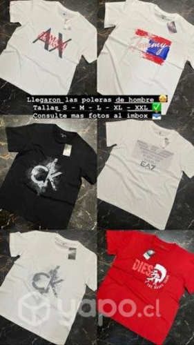 Poleras hombre