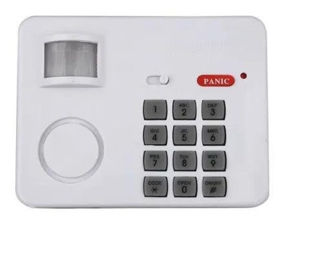 Alarma Pánico + Sensor De Movimiento Inalámbrico C