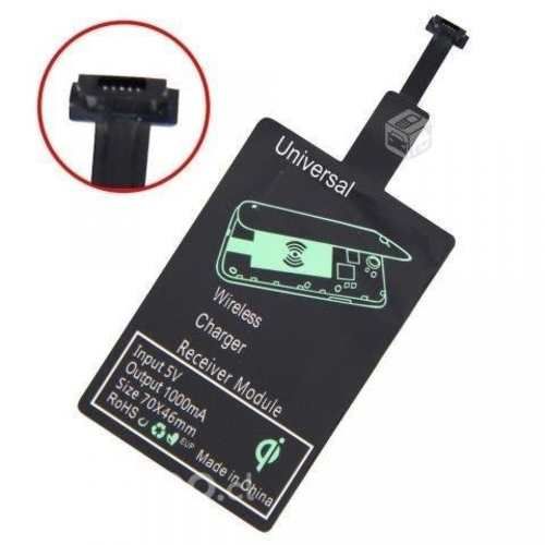 Módulo Receptor de Carga Inalámbrico Qi Micro-USB