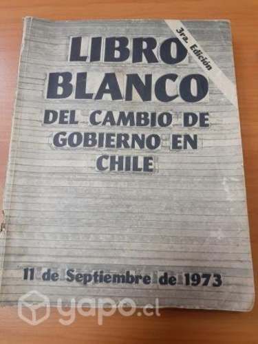 Libro blanco cambió de gobierno 1973
