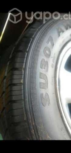 5 llantas con Neumáticos aro 16 perno 5 en 114