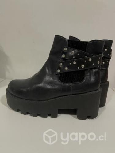 Botines de cuero talla 38