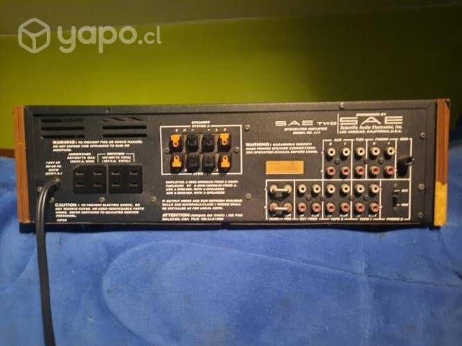 Potente amplificador impecables cero detalles