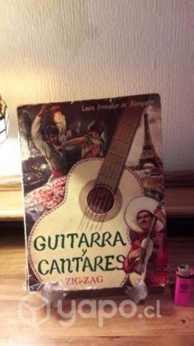 Libro guitarra y cantares Laura Amenabar Zig -Zag