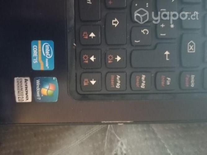 Noteboock intel core I5