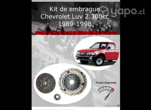 Kit de embrague Chevrolet Luv 2.300cc 1989-1998