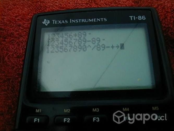 Calculadora grafica ti 86