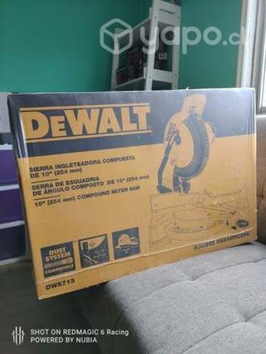 Ingleteadora 10&quot; DeWalt Modelo DWS 713