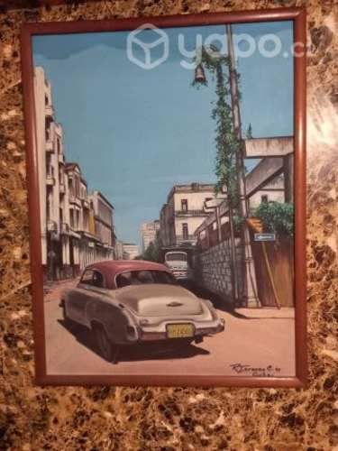 Cuadro en oleo sobre tela