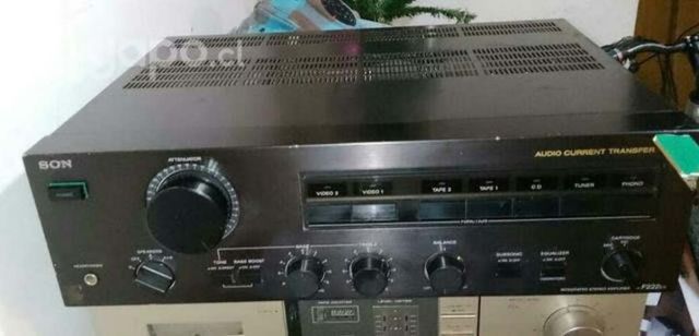 Amplificador Sony Linea ES TA-F222ES con Detalle
