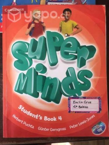 Super minds student book 4, cambridge