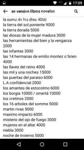 Libros originales usados