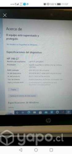Notebook HP 348 G7