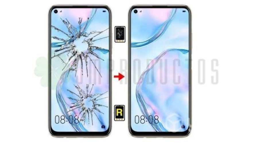 Huawei p40 lite pantalla + instalación