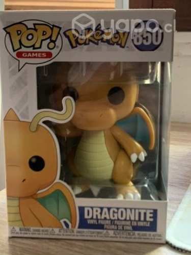 Funko pops sin abrir Dragonite, McCree, y Morty