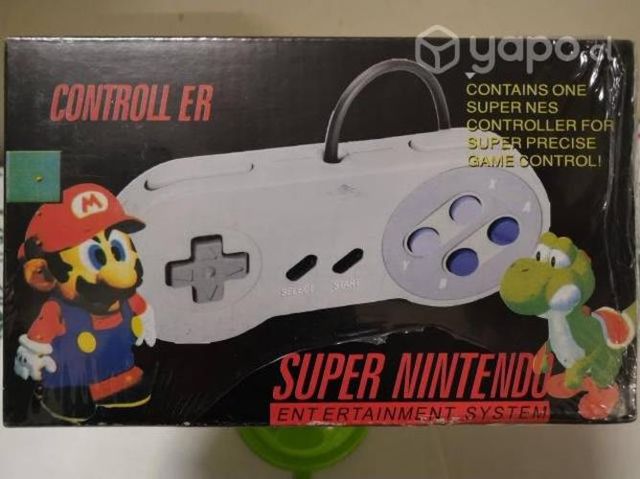 J100: joystick snes repro de época