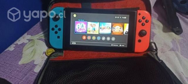 Nintendo switch como nuevo