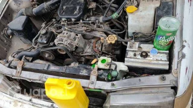 Motor y caja mecanica subaru legacy 4x2 andando