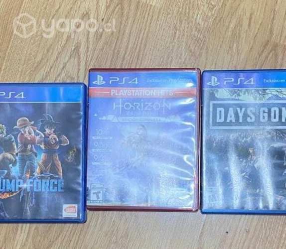 Juegos play y switch