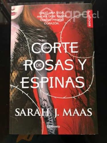libro una corte de rosas y espinas